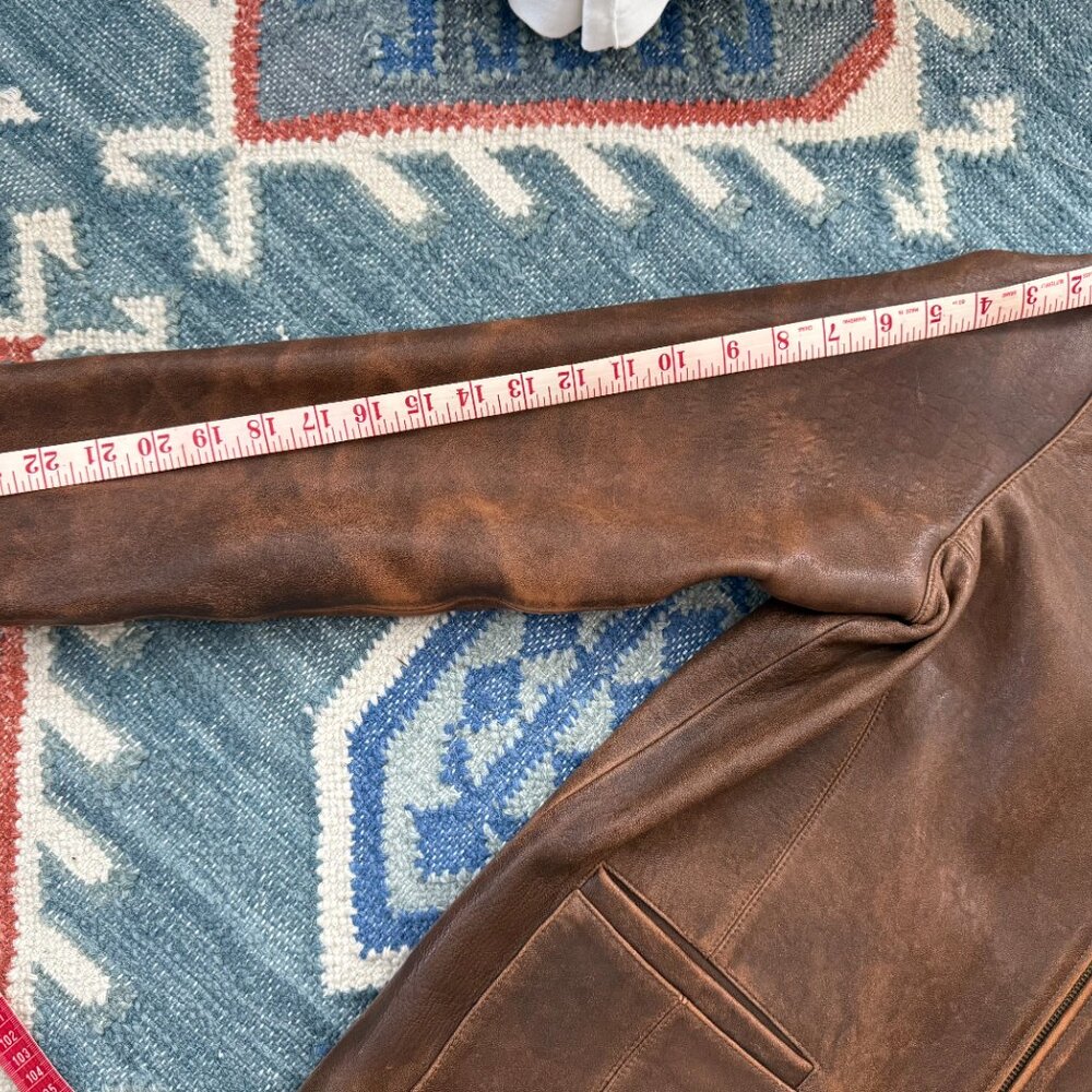 The Territory Ahead Tan Leather Jacket - Picture 7 of 9